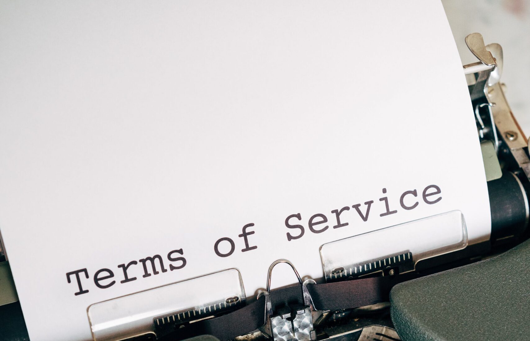 temrs of service